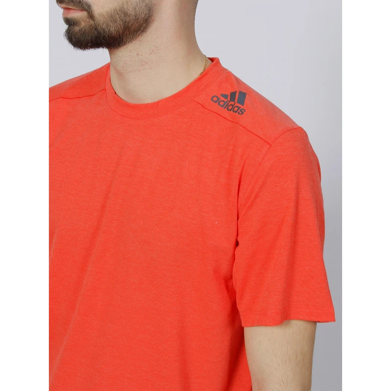 T-shirt Ready For Sport Rouge Homme - Adidas 6 T-shirt Ready For Sport Rouge Homme - Adidas – Image 4