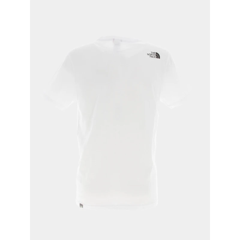 T-shirt Simple Dome Blanc Homme - The North Face 4 T-shirt Simple Dome Blanc Homme - The North Face – Image 2