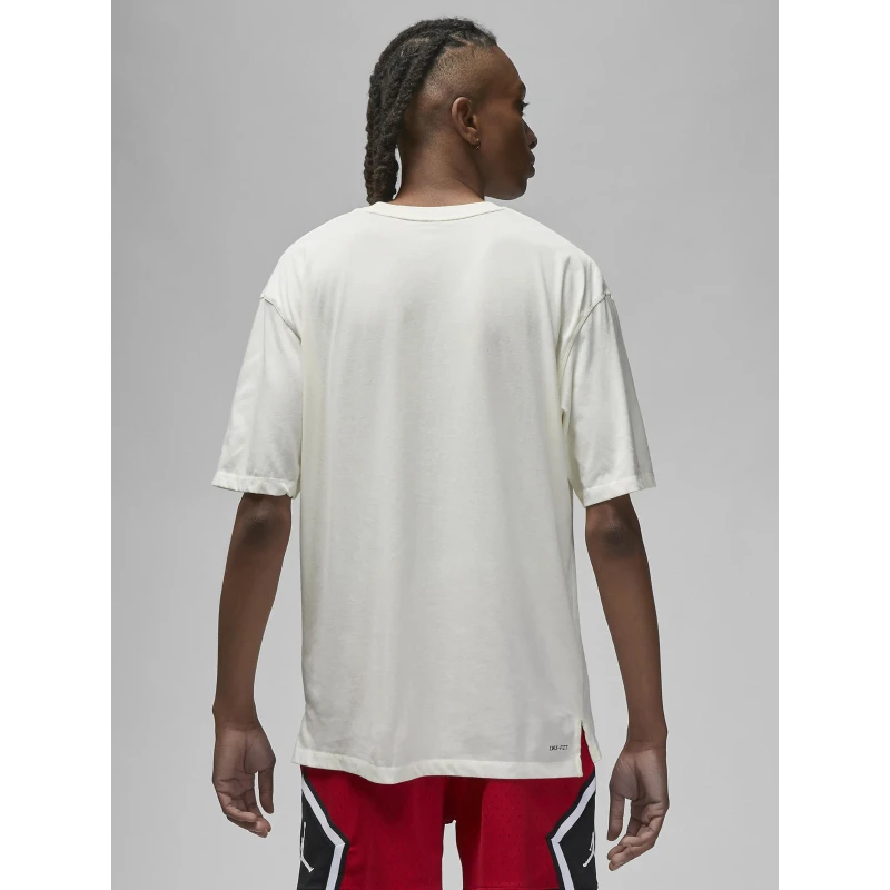 T-shirt Sport Ample Jordan Blanc Homme - Nike 4 T-shirt Sport Ample Jordan Blanc Homme - Nike – Image 2
