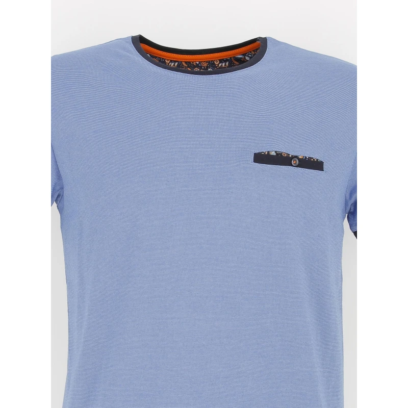 T-shirt Tenenan Bleu Homme - Benson & Cherry 5 T-shirt Tenenan Bleu Homme - Benson & Cherry – Image 3