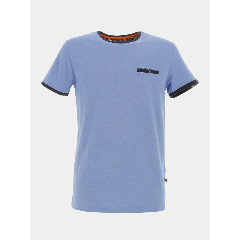 T-shirt Tenenan Bleu Homme - Benson & Cherry 3 T-shirt Tenenan Bleu Homme - Benson & Cherry