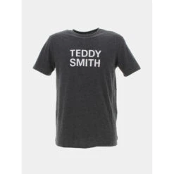 T-shirt Ticlass Basic Gris Anthracite Homme - Teddy Smith