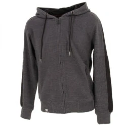 Sweat à Capuche Adena Gris Foncé Homme - La Maison Blaggio